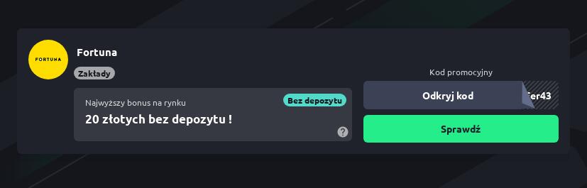 Bukmacher Bez Depozytu